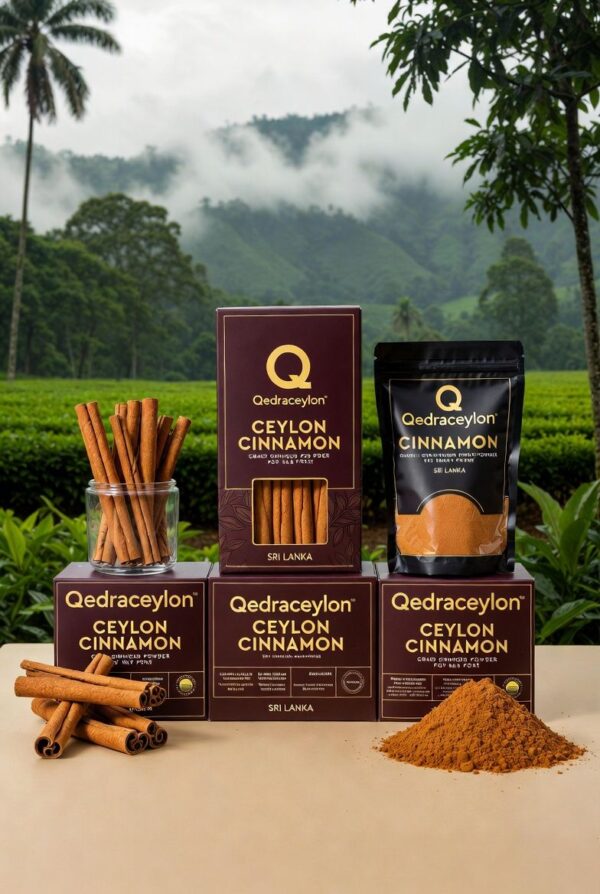 Qedra Ceylon Cinnamon Product Pack