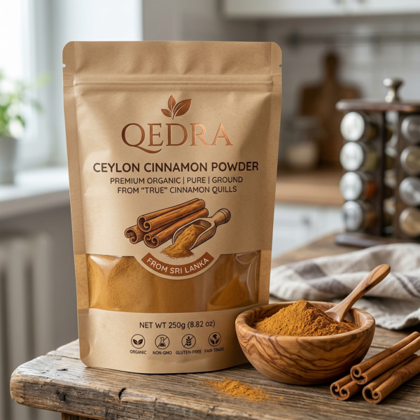 Qedra Ceylon Cinnamon Powder