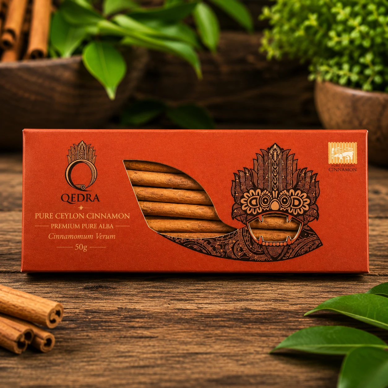 Authentic Alba Ceylon Cinnamon 5″ Cut Sticks