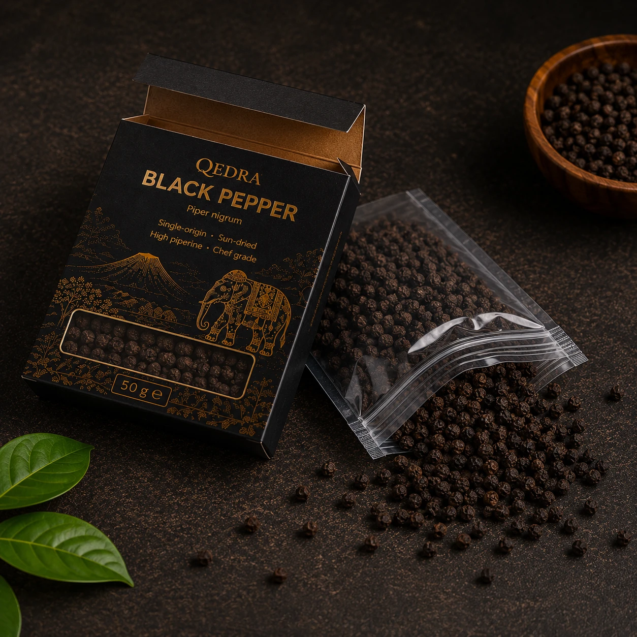 Premium Highland Black Pepper Seeds (Whole Peppercorns) - Image 3