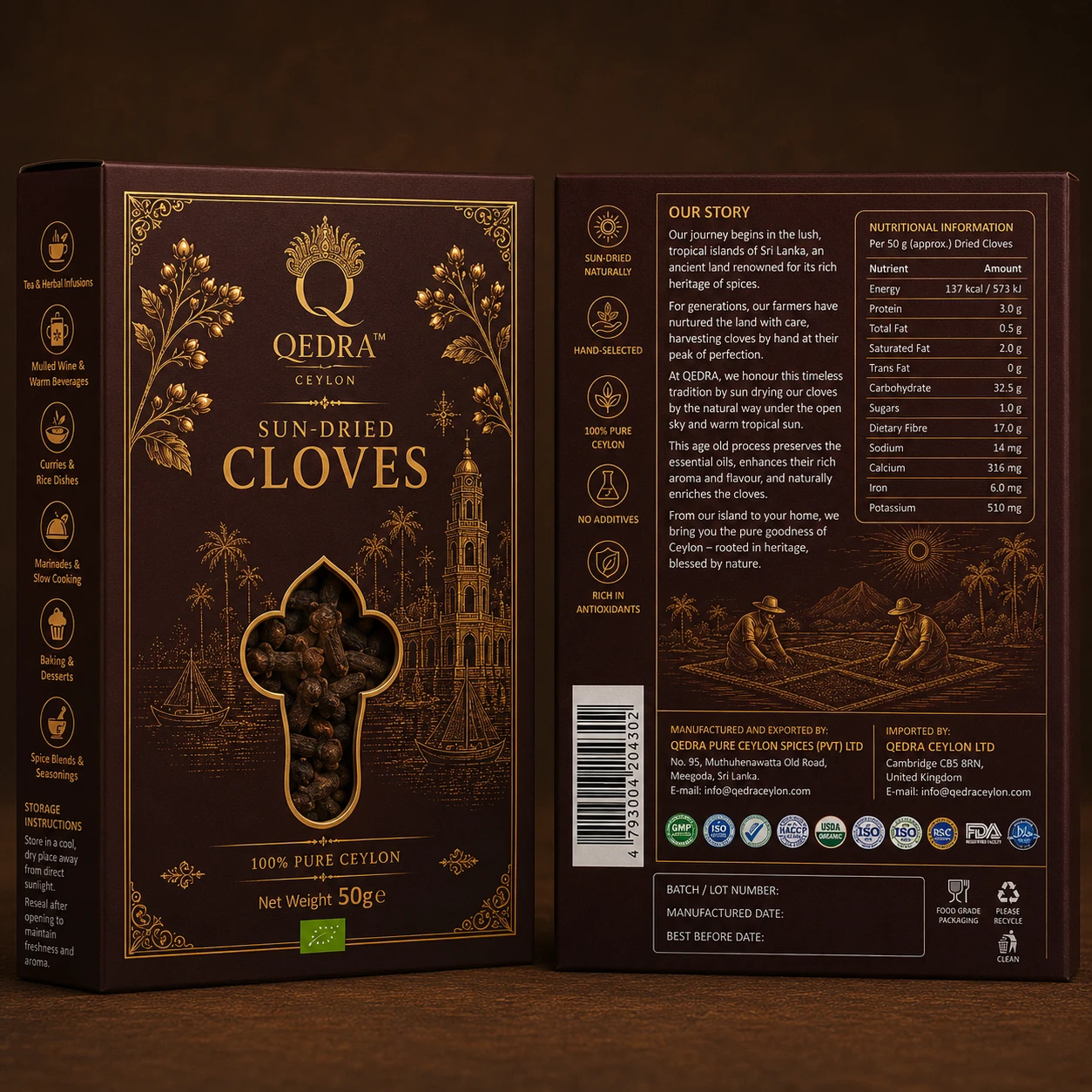 Premium Whole Sun-Dried Cloves (Hand-Picked) - Image 2
